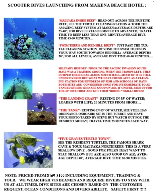 Maui Scooter Dives