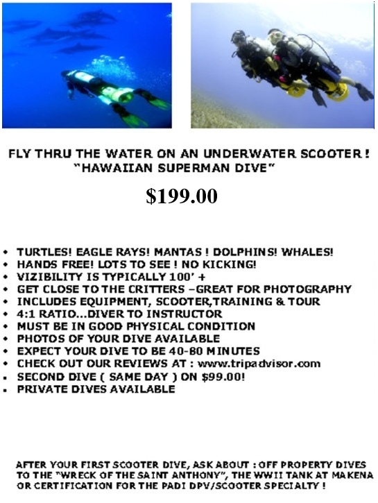 Maui Scooter Dives